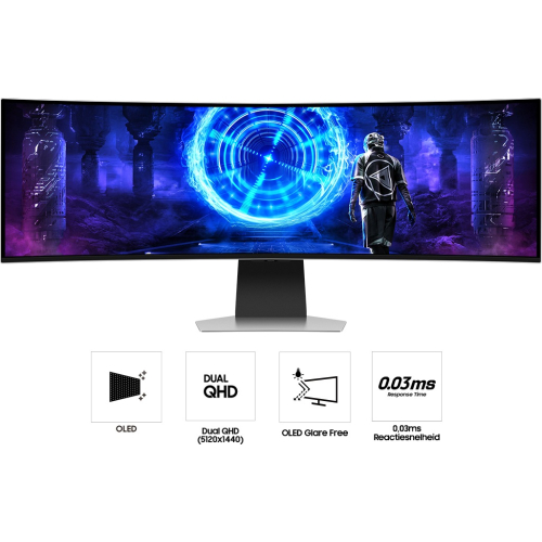 Samsung 49" Odyssey OLED G9 G95SD DQHD 240Hz Smart Gaming Monitor