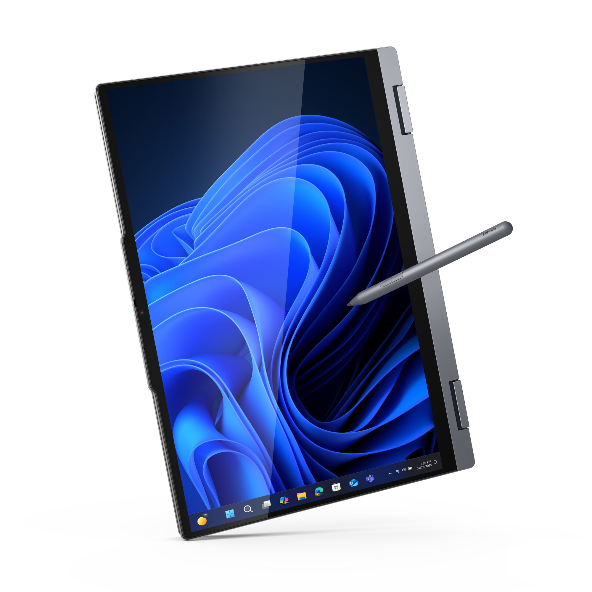 Lenovo ThinkBook 14 2-in-1 G5 IAU Intel Core Ultra 5 225U Hybride (2-in-1) 35,6 cm (14") Touchscreen WUXGA 16 GB DDR5-SDRAM 512 GB SSD Wi-Fi 6E (802.11ax) Windows 11 Pro Scandinavisch Grijs - Afbeelding 16