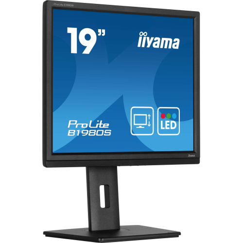 iiyama ProLite B1980S-B1 computer monitor 48,3 cm (19") 1280 x 1024 Pixels VGA LED Zwart