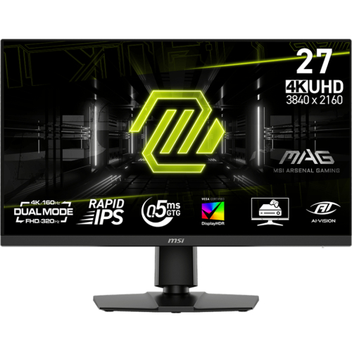 MSI MAG 272URDF E16 computer monitor 68,6 cm (27") 3840 x 2160 Pixels 4K Ultra HD Zwart