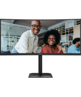 AOC CU34E4C computer monitor 86,4 cm (34") 3440 x 1440 Pixels Zwart