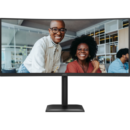 AOC CU34E4C computer monitor 86,4 cm (34") 3440 x 1440 Pixels Zwart