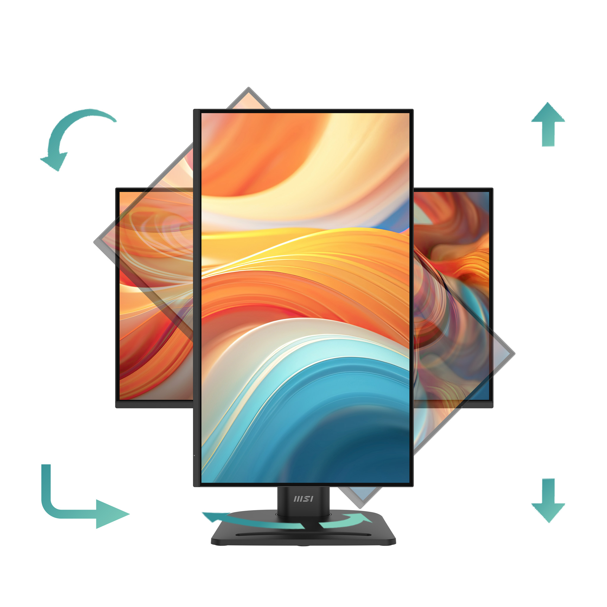 MSI Pro MP245PHG E14 computer monitor 60,5 cm (23.8") 1920 x 1080 Pixels Full HD LCD Zwart - Afbeelding 4