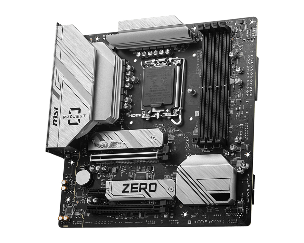 MSI B760M Ptoject Zero Intel B760 LGA 1700 micro ATX - Afbeelding 2
