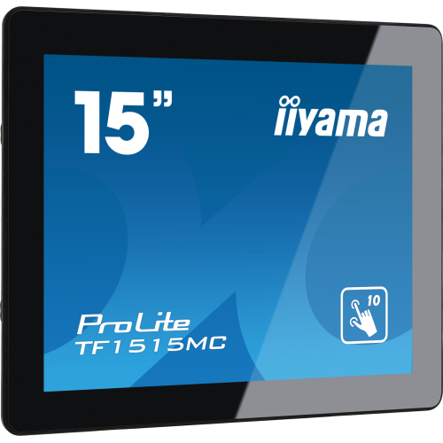 iiyama TF1515MC-B2 computer monitor 38,1 cm (15") 1024 x 768 Pixels XGA LED Touchscreen Zwart