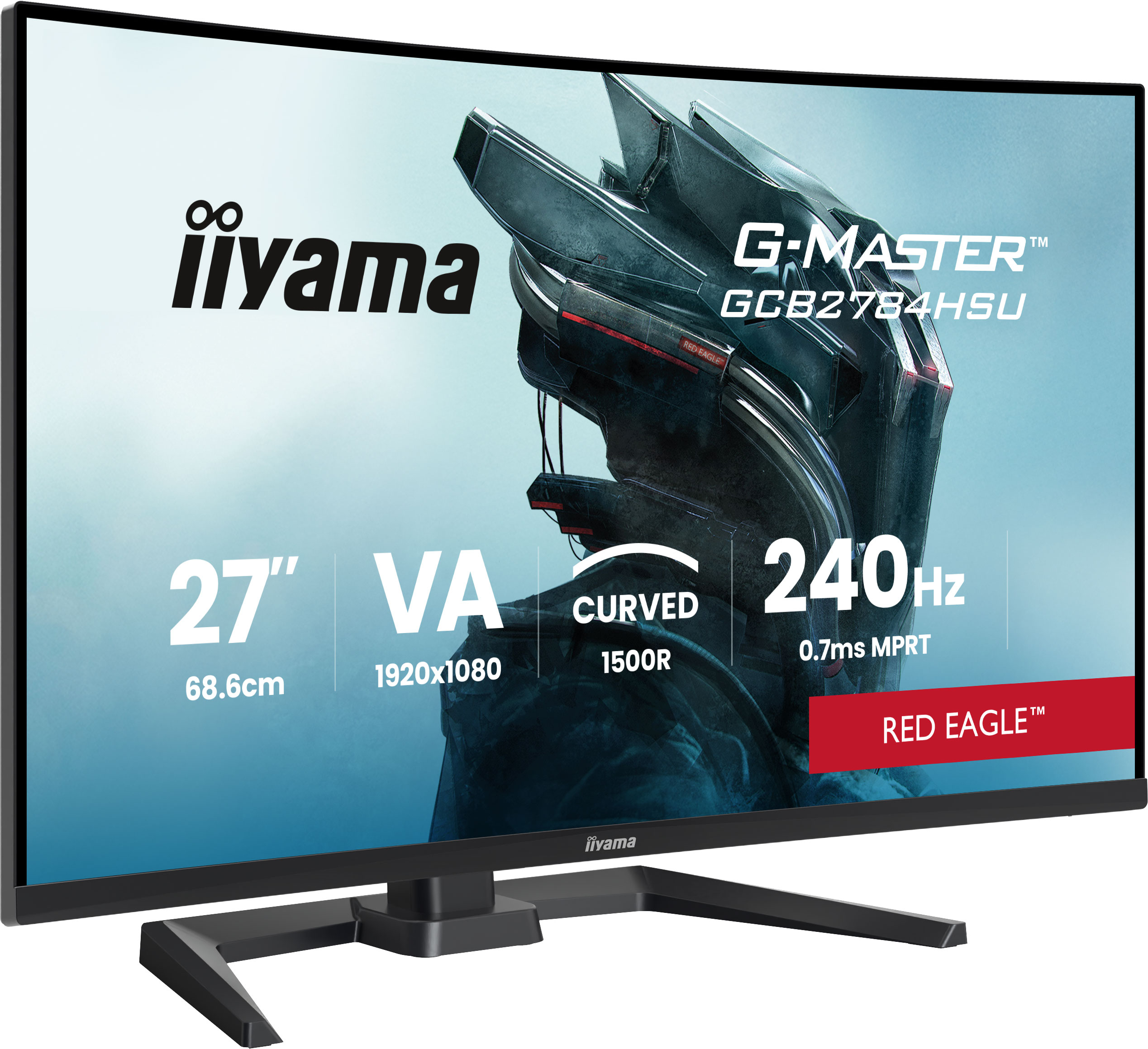 iiyama G-MASTER GCB2784HSU-B1 27" 240Hz computer monitor 68,6 cm (27") 1920 x 1080 Pixels Zwart - Afbeelding 7