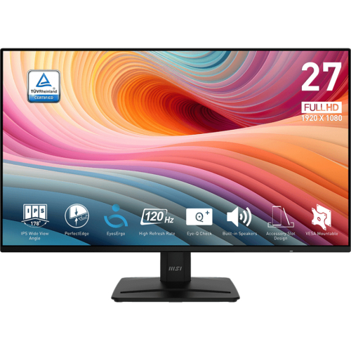 MSI Pro MP271A E2 computer monitor 68,6 cm (27") 1920 x 1080 Pixels Full HD LCD Zwart