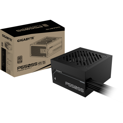GIGABYTE P550SS power supply unit 550 W 20+4 pin ATX ATX Zwart
