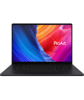 ASUS ProArt P16 H7606WX-SE011X Copilot+ PC AMD Ryzen AI 9 HX 370 Laptop 40,6 cm (16") Touchscreen 4K Ultra HD 64 GB LPDDR5x-SDRAM 4 TB SSD NVIDIA GeForce RTX 5090 Wi-Fi 7 (802.11be) Windows 11 Pro Zwart