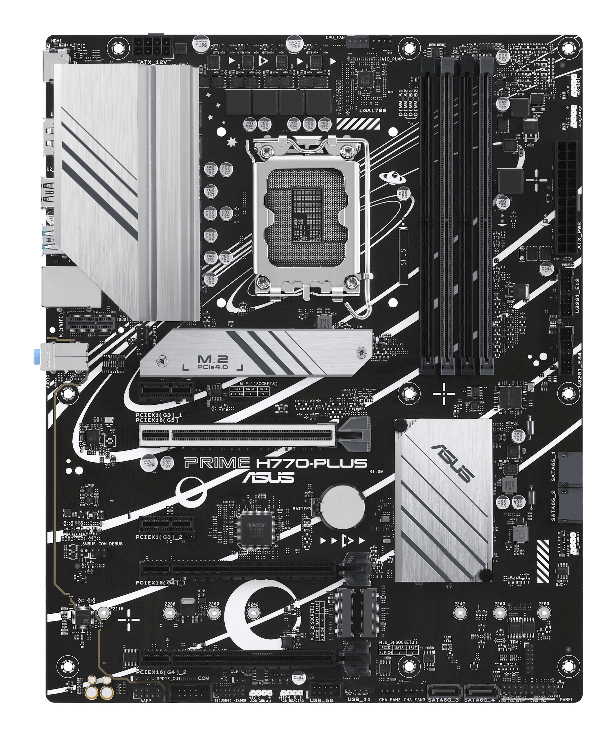 ASUS PRIME H770-PLUS Intel H770 LGA 1700 ATX - Afbeelding 2