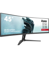 iiyama G-MASTER RED EAGLE CURVED computer monitor 113 cm (44.5") 5120 x 1440 Pixels Dual QHD LED Zwart