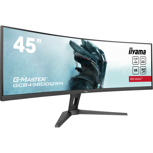 iiyama G-MASTER RED EAGLE CURVED computer monitor 113 cm (44.5") 5120 x 1440 Pixels Dual QHD LED Zwart