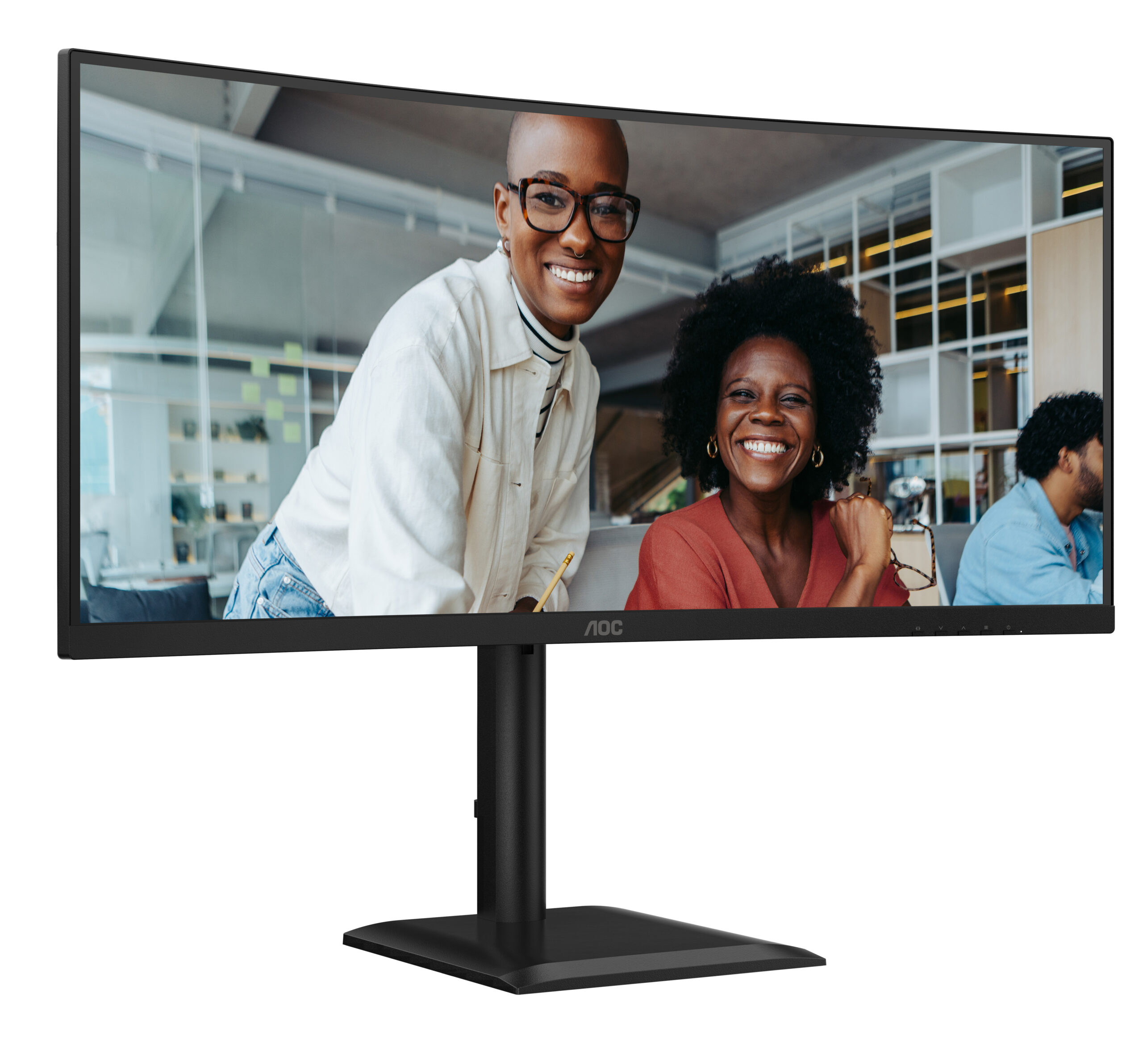 AOC CU34E4C computer monitor 86,4 cm (34") 3440 x 1440 Pixels Zwart - Afbeelding 5