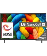 LG NanoCell 43NANO80A3B tv 109,2 cm (43") 4K Ultra HD Smart TV Wifi Zwart