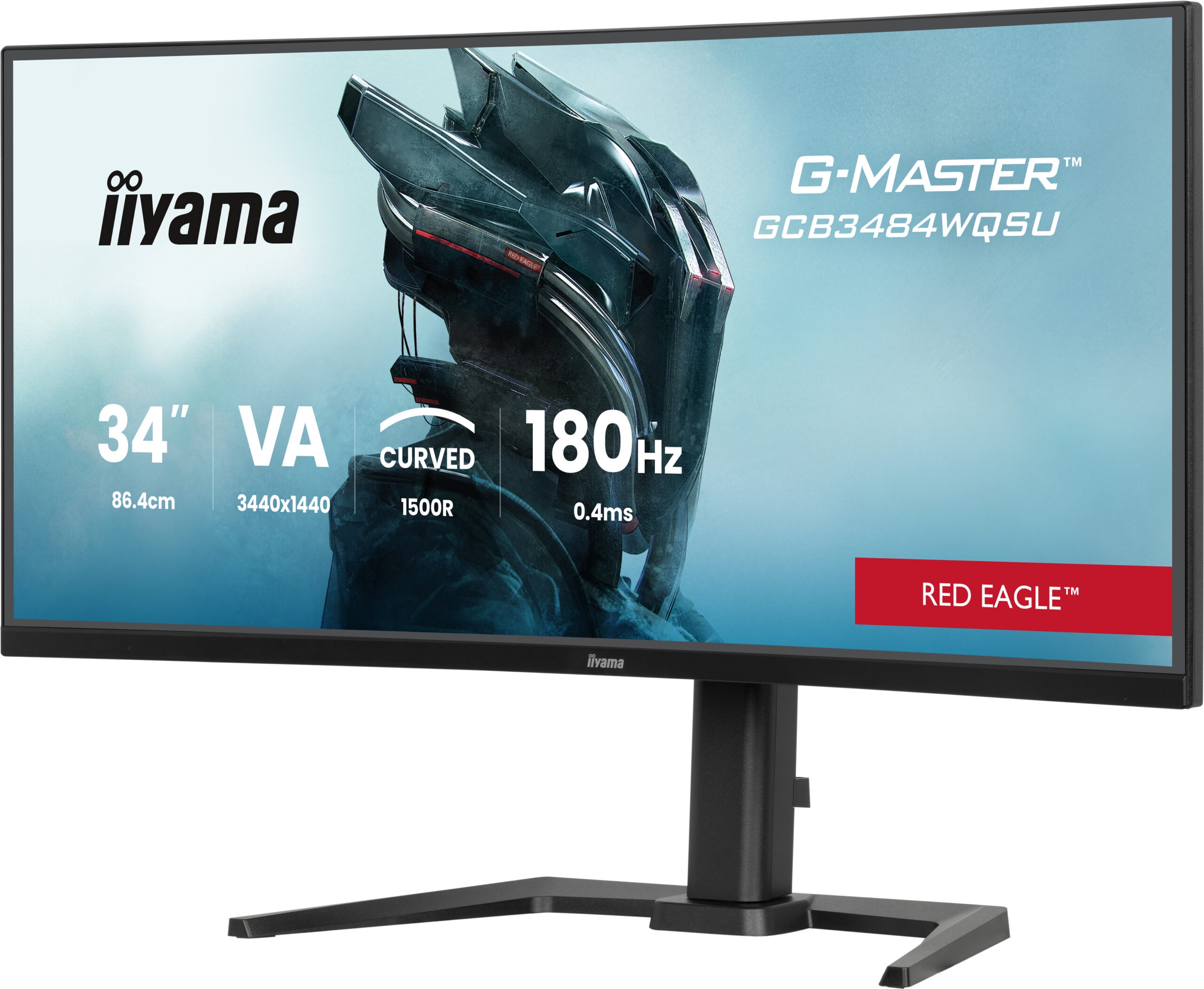 iiyama G-MASTER GCB3484WQSU-B1 computer monitor 86,4 cm (34") 3440 x 1440 Pixels UltraWide Quad HD LED Zwart - Afbeelding 3
