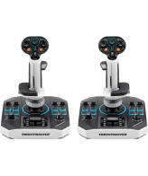 Thrustmaster Sol-R 2 HOSAS Space Sim Duo Zwart, Wit USB Flightstick Analoog/digitaal PC