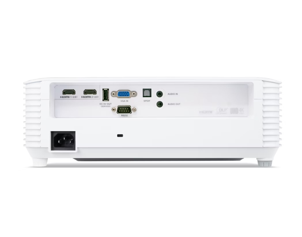 Acer X1827 Projector met normale projectieafstand 4000 ANSI lumens DLP UHD 4K (3840x2160) Wit - Afbeelding 4