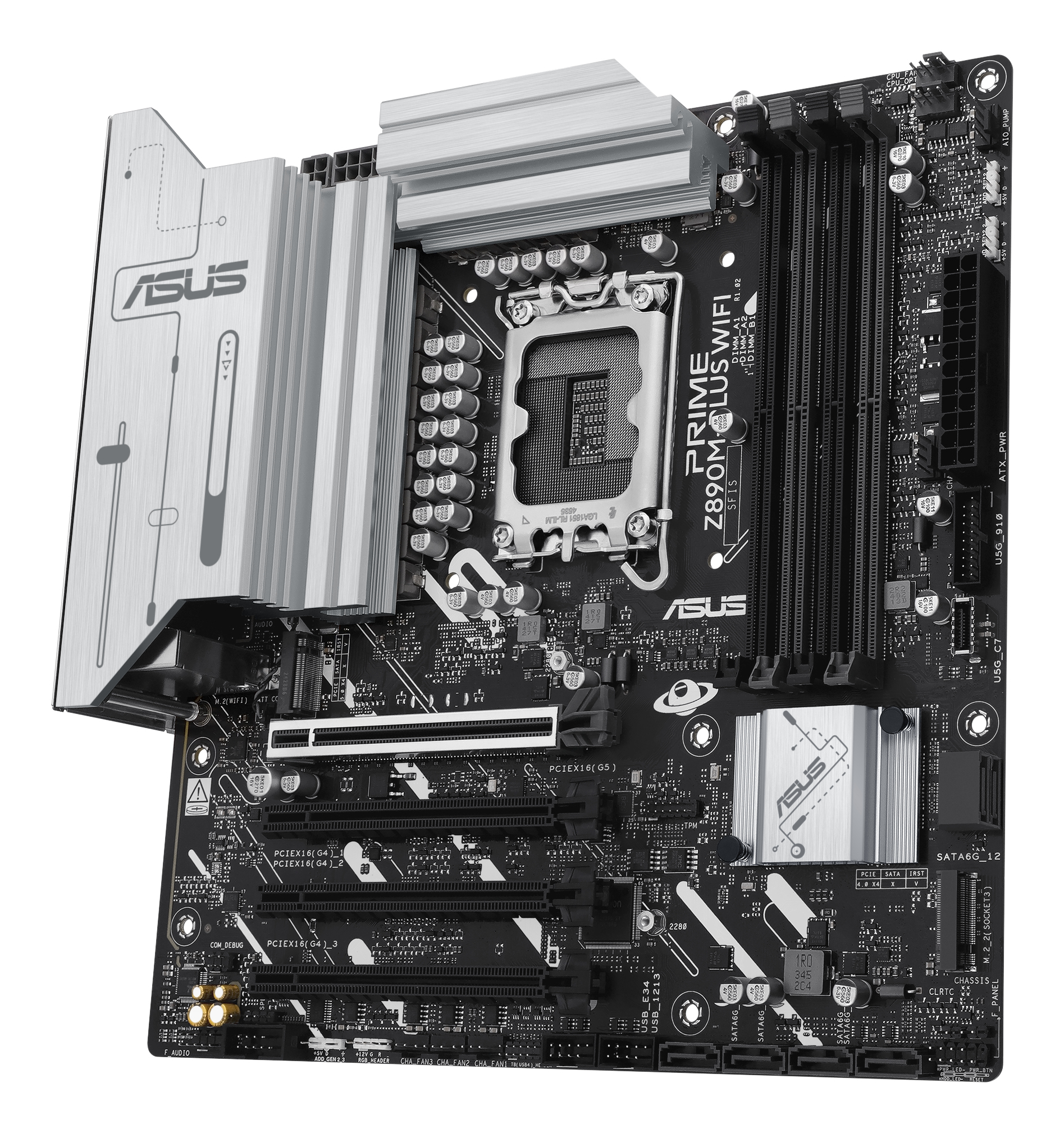ASUS PRIME Z890M-PLUS WIFI Intel Z890 LGA 1851 (Socket V1) micro ATX - Afbeelding 7