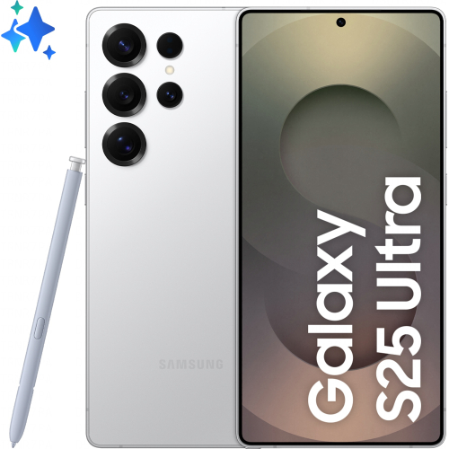 Samsung Galaxy S25 Ultra 17,5 cm (6.9") Dual SIM Android 15 5G USB Type-C 12 GB 512 GB 5000 mAh Zwart, Zilver, Wit