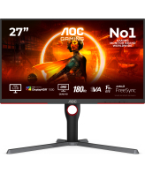 AOC G3 Q27G3XMN/BK computer monitor 68,6 cm (27") 2560 x 1440 Pixels 2K Ultra HD LED Zwart, Rood