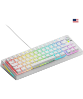 Glorious Gaming GMMK 3 65% Prebuilt toetsenbord Gamen USB QWERTY Amerikaans Engels Wit