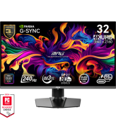 MSI MPG 322URX QD-OLED computer monitor 80 cm (31.5") 3840 x 2160 Pixels 4K Ultra HD Zwart