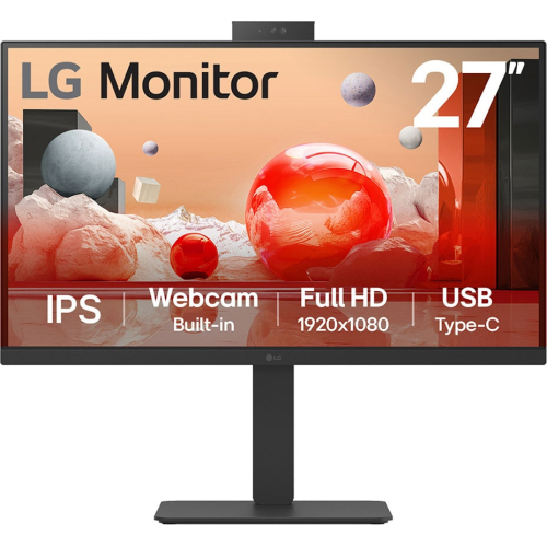 LG 27BA850-B computer monitor 68,6 cm (27") 1920 x 1080 Pixels Full HD Zwart