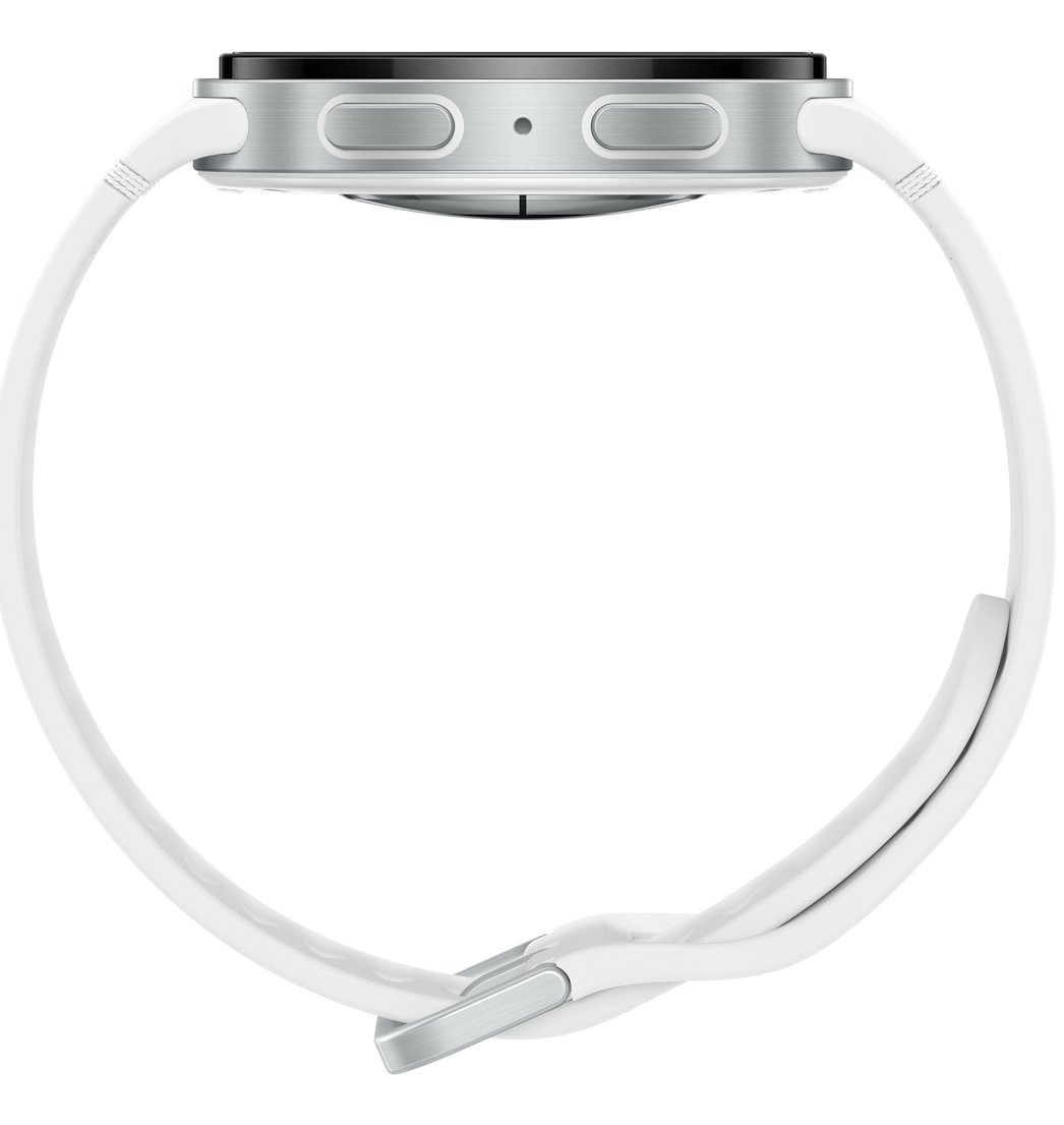 Samsung Galaxy Watch8 SM-L335FZSAXEF smartwatch & sportwatch 3,81 cm (1.5") AMOLED 44 mm Digitaal 480 x 480 Pixels 4G Zilver Wifi GPS - Afbeelding 4