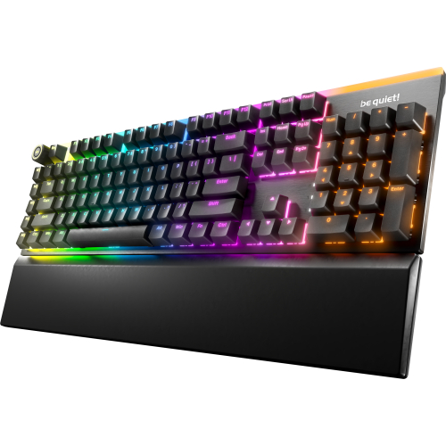 be quiet! Light Mount Silent Tactile US ANSI toetsenbord Gamen USB QWERTY Amerikaans Engels Zwart
