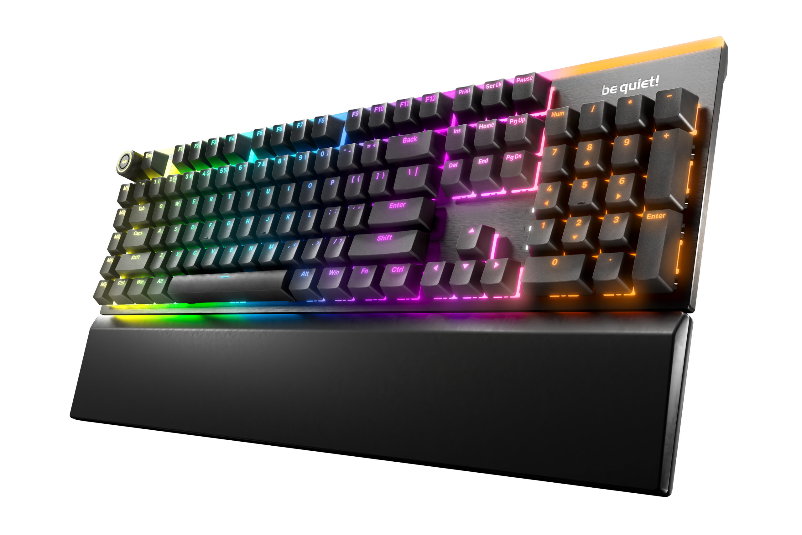 be quiet! Light Mount Silent Tactile US ANSI toetsenbord Gamen USB QWERTY Amerikaans Engels Zwart
