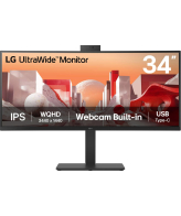 LG 34BA85QE-B computer monitor 86,4 cm (34") 3440 x 1440 Pixels Wide Quad HD LCD Zwart