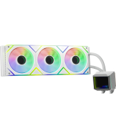 XPG LEVANTE II 360 Processor Alles-in-één vloeistofkoeler 12 cm Wit