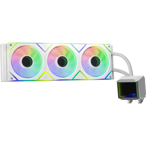 XPG LEVANTE II 360 Processor Alles-in-één vloeistofkoeler 12 cm Wit