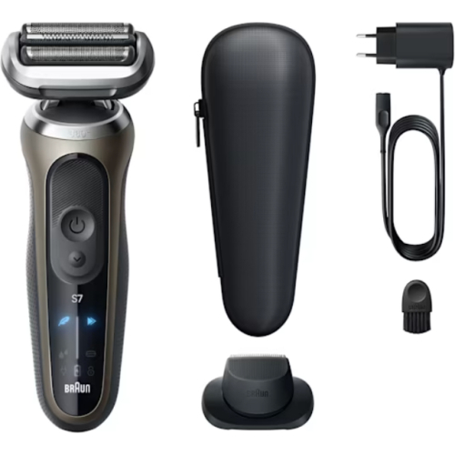 Braun Series 7 72-C1200s Trimmer Zwart, Brons, Roestvrijstaal