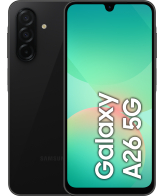 Samsung Galaxy A26 17 cm (6.7") Hybride Dual SIM Android 15 5G USB Type-C 8 GB 256 GB 5000 mAh Zwart