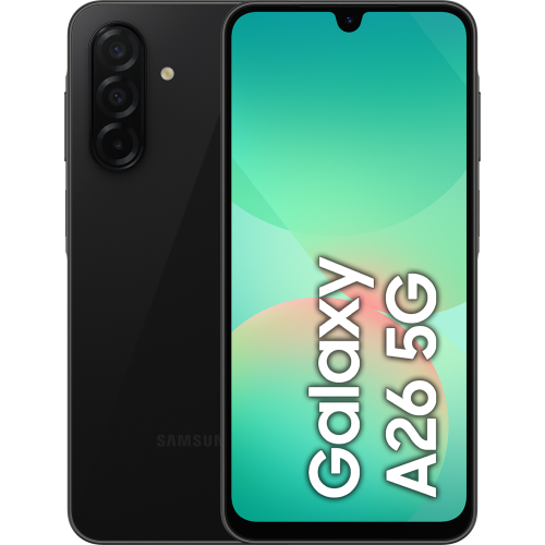 Samsung Galaxy A26 17 cm (6.7") Hybride Dual SIM Android 15 5G USB Type-C 8 GB 256 GB 5000 mAh Zwart