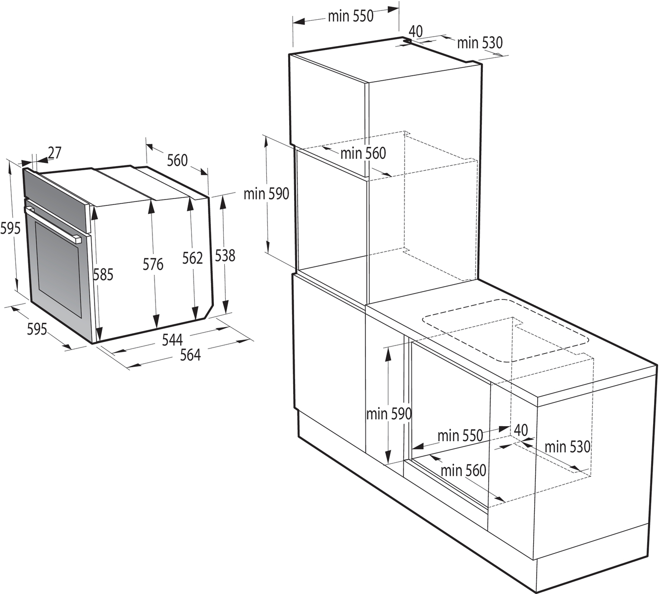 Gorenje BOS6737E13FBG Zwart - Afbeelding 22