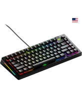 Glorious Gaming GMMK 3 PRO 75% Prebuilt toetsenbord Gamen USB QWERTY Amerikaans Engels Zwart