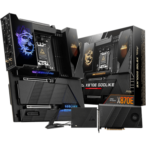 MSI MEG X870E GODLIKE moederbord AMD X870E Socket AM5 Verlengd ATX