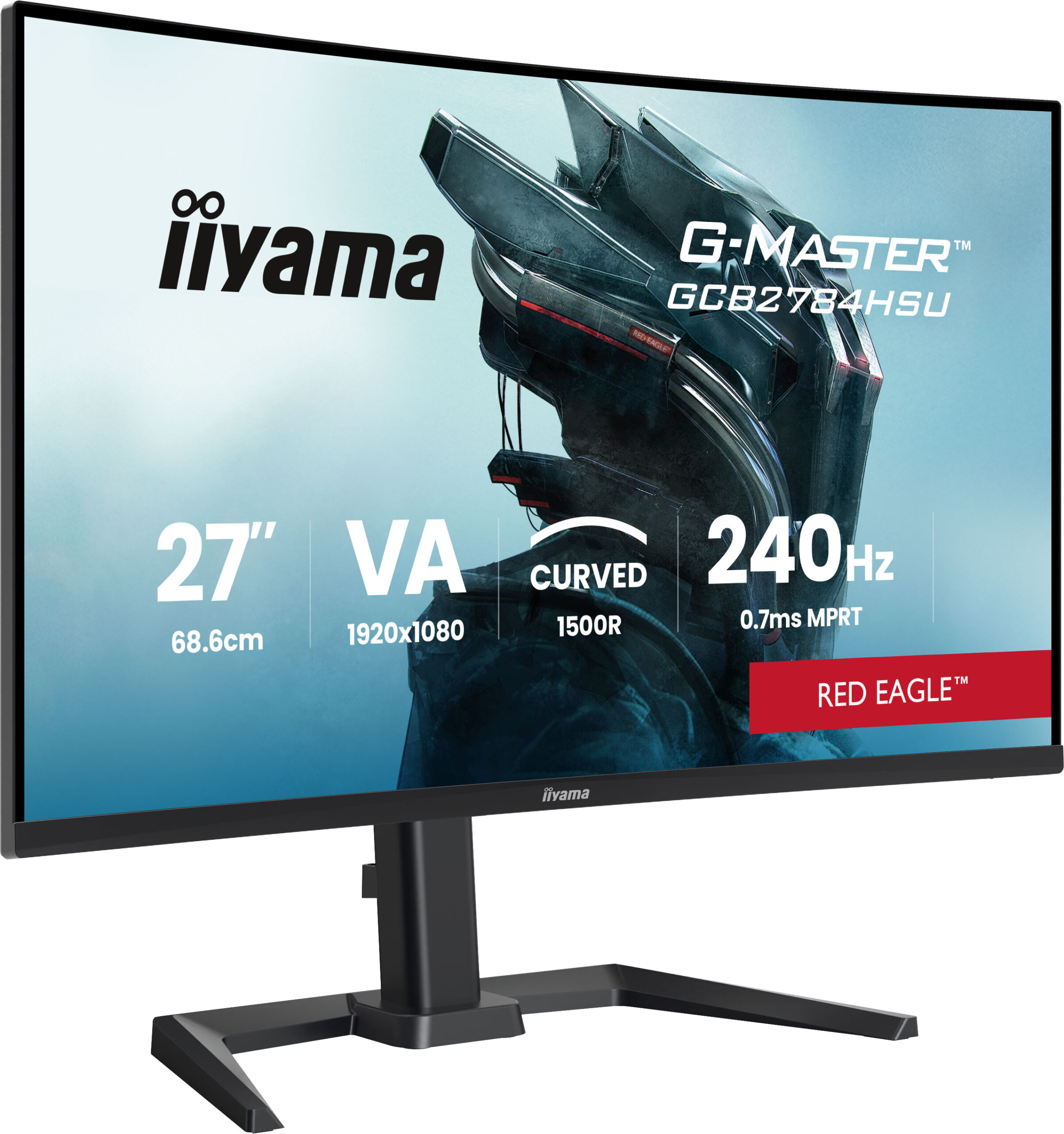 iiyama G-MASTER GCB2784HSU-B1 27" 240Hz computer monitor 68,6 cm (27") 1920 x 1080 Pixels Zwart - Afbeelding 2