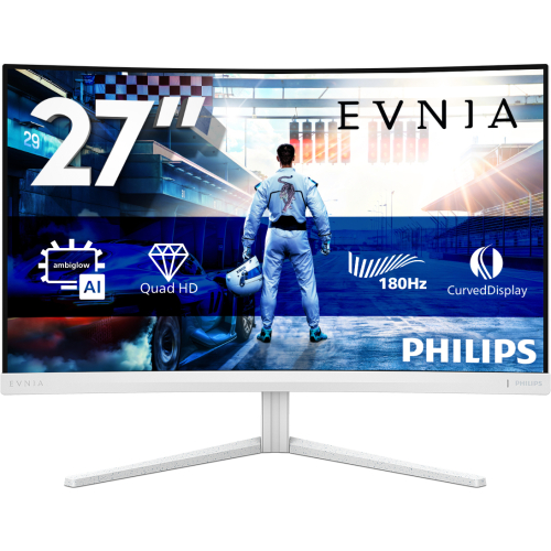 Philips Evnia 5000 27M2C5501/00 computer monitor 68,6 cm (27") 2560 x 1440 Pixels Quad HD LCD Wit