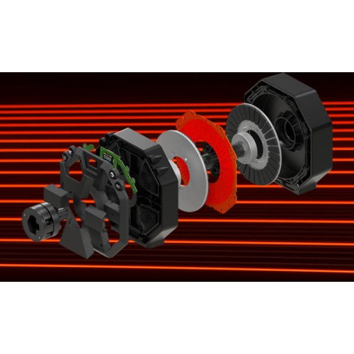 Thrustmaster T598 Zwart, Rood USB Stuurwiel + pedalen Analoog/digitaal PC, PlayStation 4, PlayStation 5