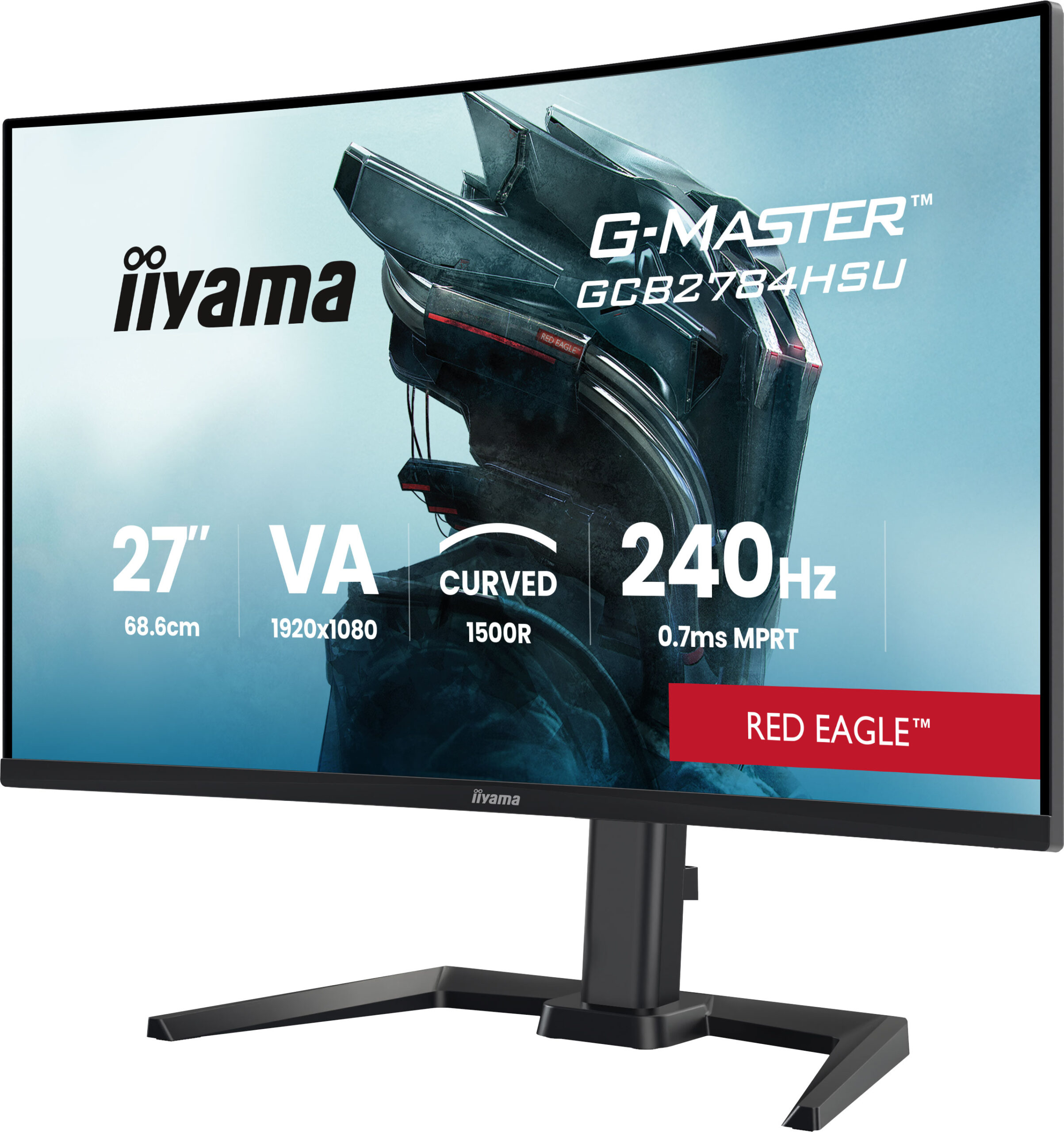 iiyama G-MASTER GCB2784HSU-B1 27" 240Hz computer monitor 68,6 cm (27") 1920 x 1080 Pixels Zwart - Afbeelding 3