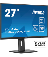 iiyama ProLite XUB2797QSNP-B1 computer monitor 68,6 cm (27") 2560 x 1440 Pixels Quad HD LED Zwart