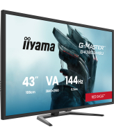 iiyama G-MASTER G4380UHSU-B2 computer monitor 108 cm (42.5") 3840 x 2160 Pixels 4K Ultra HD LED Zwart
