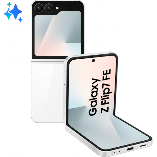 Samsung Galaxy Z Flip7 FE 17 cm (6.7") 5G 8 GB 256 GB 4000 mAh Wit