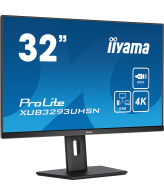 iiyama ProLite XUB3293UHSN-B5 computer monitor 80 cm (31.5") 3840 x 2160 Pixels 4K Ultra HD LCD Zwart