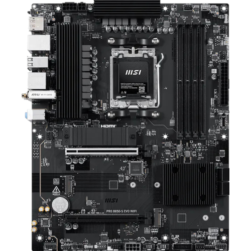MSI PRO B850-S EVO WIFI moederbord AMD B850 Socket AM5 ATX