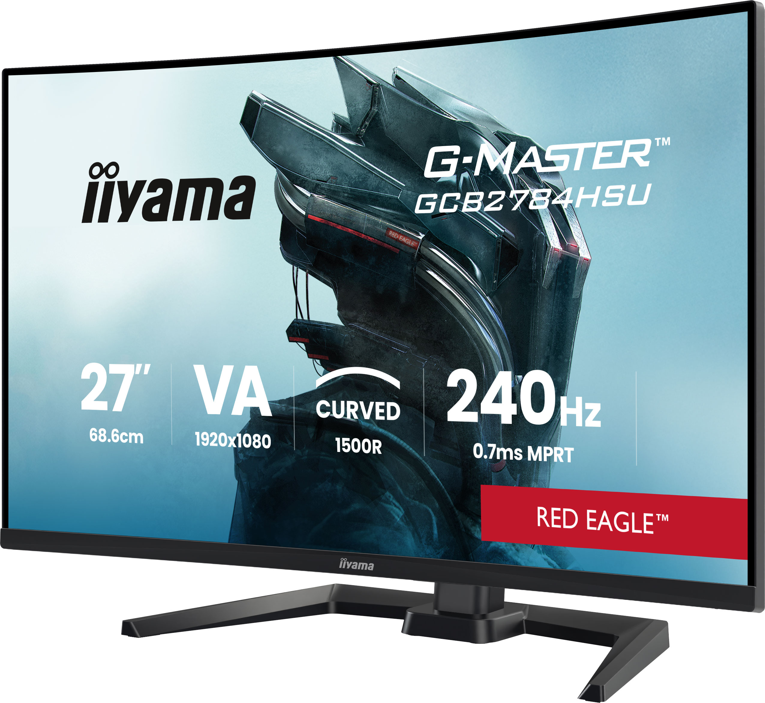 iiyama G-MASTER GCB2784HSU-B1 27" 240Hz computer monitor 68,6 cm (27") 1920 x 1080 Pixels Zwart - Afbeelding 9