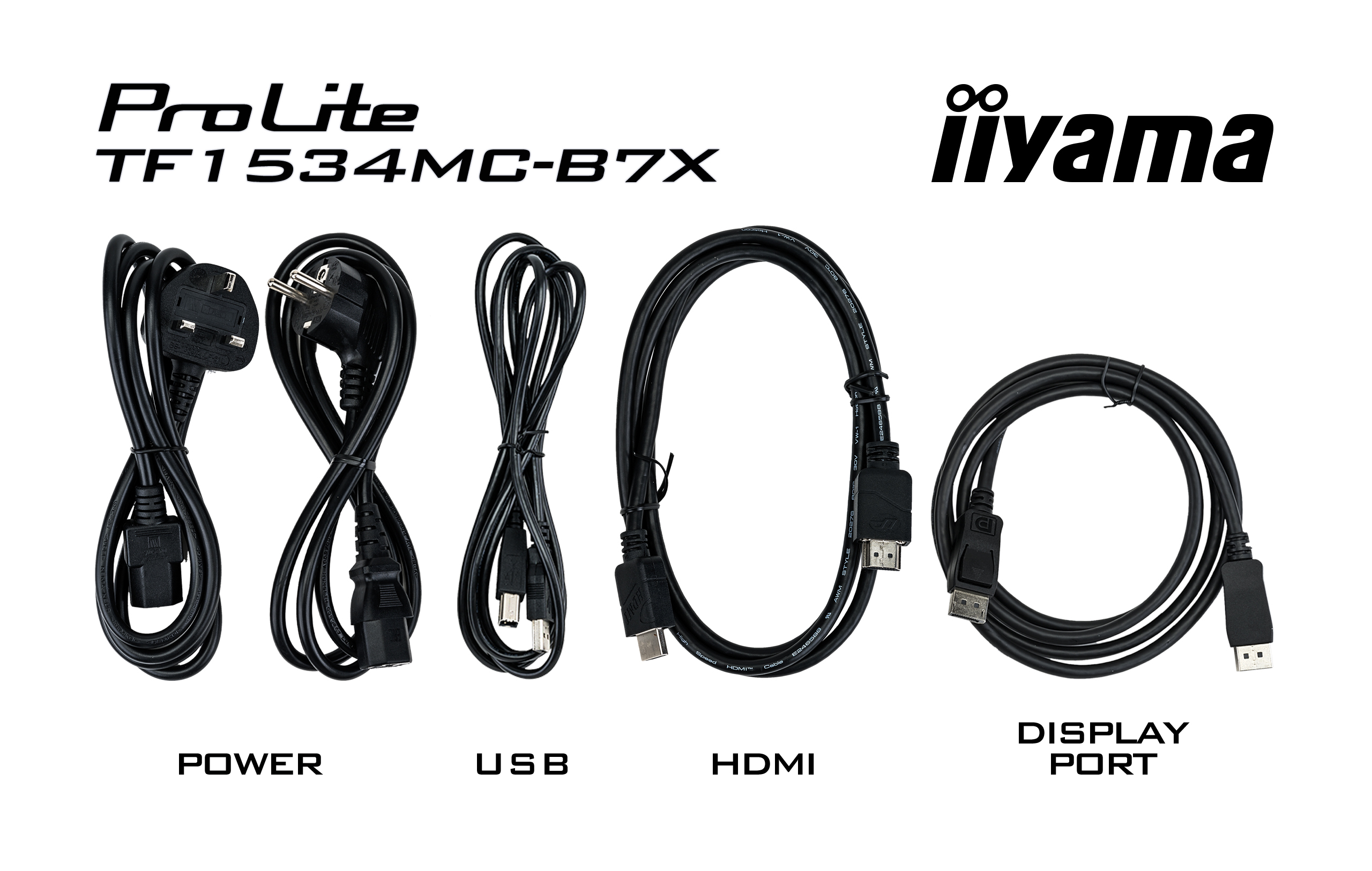 iiyama TF1534MC-B7X computer monitor 38,1 cm (15") 1024 x 768 Pixels XGA LED Touchscreen Multi-gebruiker Zwart - Afbeelding 9